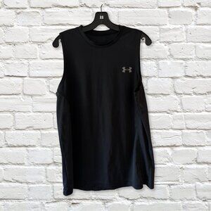 Under Armour Black Sleeveless Performance Shirt | Men’s Medium
